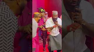 Harrysong was ready to complete the bars until the Dj interrupted Harrysong and Maleke afrobeat [upl. by Ueih]