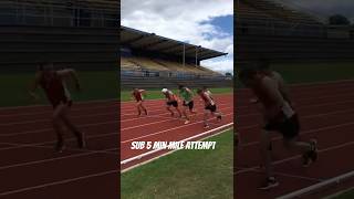 Sub 5min mile attempt start  Sam Tanner pacing everfitshort [upl. by Giefer]