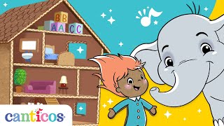 Canticos  Pin Pon  Best Nursery Rhyme for Kids  Early Education  Learn Spanish  Healthy Habits [upl. by Abran]