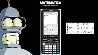 Sistema de ecuaciones 3x3 con una Casio Classpad II [upl. by Lilli]