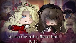 Regressor Instruction Manual React 38 [upl. by Enilemme]