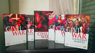 CIVIL WAR COFANETTO MARVEL OMNIBUS UNBOXING [upl. by Bobbette]