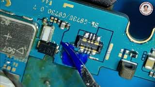 All New Samsung Galaxy battery Connector on Logic Board Replacement [upl. by Zilada]