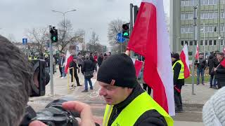 Kielce Protest rolników 1403202 [upl. by Medardas]