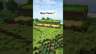 Minecraft Best Farm🌱 Tutorial shorts minecraft tutorial foryou fypシ゚ [upl. by Shandie]