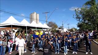 COISA NOSSA UBERABA  DESFILE DA INDEPENDÊNCIA DO BRASIL 2023  03 FANFARRA ALUNOS  AA11381 [upl. by Slohcin]