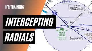 Using Cross Radials in IFR  No Voice Over  Fly Along With Us [upl. by Nortna]