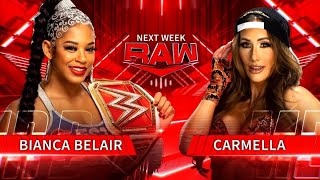 Bianca Belair vs Carmella Full Match [upl. by Yorke]