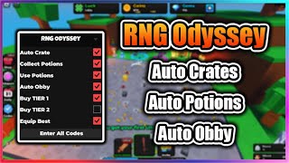 📦NEW RNG Odyssey Script  Best Auto Farm  Get All Codes [upl. by Dode]