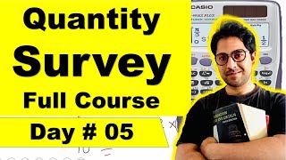 Complete Quantity survey course  Day 5 [upl. by Ahsitram]