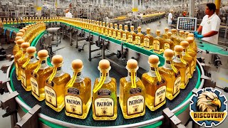 How Tequila Is Made From Agave Plant In The Factory  Captain Discovery [upl. by Odnumde]