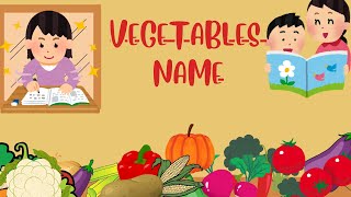 Vegetables Name  Learning Vegetables Name Kids Learning Vedio Learn English Kids Club [upl. by Donnie]