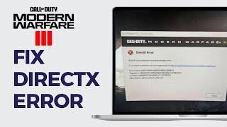 How to Fix DirectX Encountered an Unrecoverable Error in Call of Duty Warzone 30 [upl. by Refotsirc892]