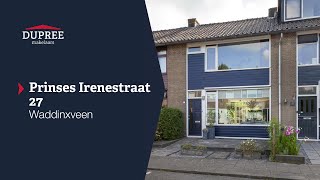 Prinses Irenestraat 27 Waddinxveen [upl. by Alleul]