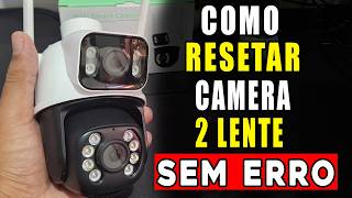 COMO RESETAR A CÃ‚MERA COIBEU DUAS LENTES A28B CONFIGURAÃ‡ÃƒO DE FABRICA ICSee  ATUALIZADO 2024 [upl. by Humfried]