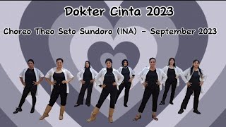 Dokter Cinta Line Dancechoreo Theo Seto SundoroINADemo Sanggar Rinna Dance [upl. by Galvan861]