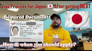 Japan Visa Process for MEXT Scholars MEXT Scholarship Japanese Embassy HindiUrdu AwaisVlogs [upl. by Ateuqal]