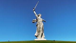 Volgograd Stalingrad Russia 4k  Mamayev Kurgan  Walking tour [upl. by Eanore596]