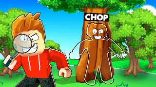 ROBLOX CHOP AND FROSTY HIDE AND SEEK WITH TREE CHALLENGE [upl. by Attiuqram]