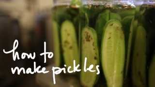 How to Make Pickles [upl. by Mellman]