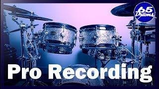 How The Pros Record Electronic Drums software with electronic drums tutorial [upl. by Daenis]