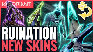 VALORANT  New RUINATION Skins  New Guns Finisher amp Melee Gameplay ft Sean amp Preeti [upl. by Maia]