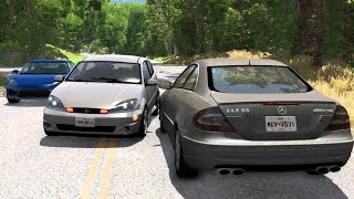 Car Overtaking Crashes Compilation 6  BeamNGDrive [upl. by Grishilda423]