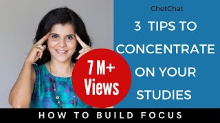 How To Concentrate On Studies For Long Hours  3 Simple Tips to Focus On Studies  ChetChat [upl. by Neenwahs459]