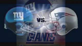 Super Bowl 2012 Giants vs Patriots Elis Coming [upl. by Elbon]