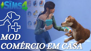 🐶 CLÍNICA VETERINÁRIA E LOJA EM CASA  MOD LIVE IN BUSINESS   TRADUÇÃO PTBR  THE SIMS 4 [upl. by Bremble]