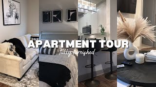 MY FULLY FURNISHED APARTMENT TOUR 2023  MODERN  MINIMAL  amp LUXURY [upl. by Vinita]