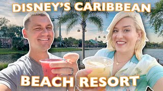 Disney Worlds MOST REQUESTED Hotel Caribbean Beach Resort  Room Tour Sebastians Bistro Review [upl. by Ennovahc467]