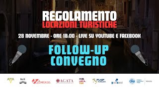 Regolamento Locazioni Turistiche  FollowUp in Diretta [upl. by Delcina70]