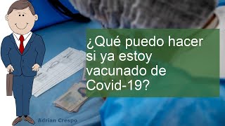 ¿Qué hacer después de vacunarte contra el Covid19 Consejos y recomendaciones útiles [upl. by Pomcroy]