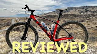 The NEW Trek Procaliber Full Review 2023  XC Carbon Hardtail [upl. by Eirrod277]