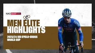 Namur  Men Elite Highlights  202324 UCI Cyclocross World Cup [upl. by Gerladina]