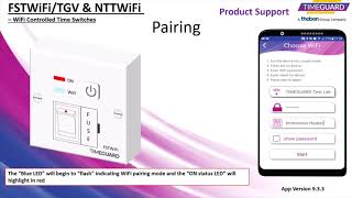 Wifi Controlled Fused Spur Timeswitch FSTWifiTGVNTTWiFi Pairing Guide [upl. by Arlo]