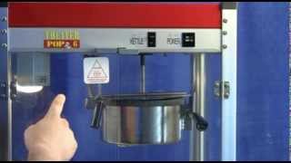 Popcorn Machine Instructions [upl. by Aehsila]