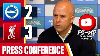 Arne Slot Post Match Press Conference  Brighton 23 Liverpool EFL Cup  efl liverpool brighton [upl. by Cilurzo752]