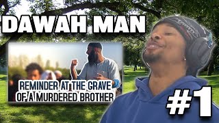 NON MUSLIM REACTS TO Dawah Man  Reminder At The Grave Of A Murdered Brother [upl. by Akemat]