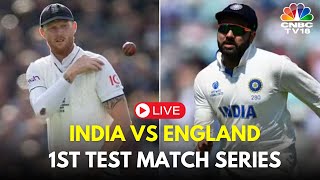 LIVE India vs England Test Series 2024  R Ashwin  Rohit Sharma  IND Vs ENG Day 1 Live  N18L [upl. by Keynes373]