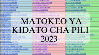 matokeo ya kidato cha pili 2023 [upl. by Rozina]