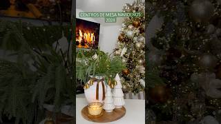 CENTROS DE MESA NAVIDAD 2024 IDEAS PARA HACER CENTROS DE MESA NAVIDEÑOS 🎄😍🤗 [upl. by Raynata18]