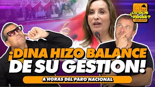 ¡DINA HIZO BALANCE DE SU GESTIÓN  ¿ LO DIJE O LO PENSÉ [upl. by Lekar682]