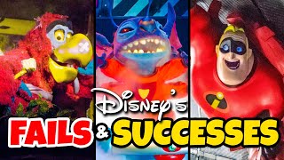 Top 5 Failed amp Successful Disney Ride Overlays  Disney World amp Disneyland [upl. by Annaj783]