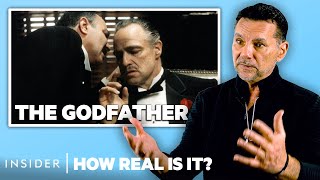 ExMob Boss Rates 12 Mafia Movie Scenes  How Real Is It  Insider [upl. by Yance]