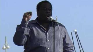 Weyman Bennett Unite Against Facism Rage Against New Labour Brighton 2009 [upl. by Nonnahsal]