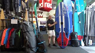 Starboard Airplane Inflatable Windsurfboard  Van Gent Surf amp Snow [upl. by Ruscio]