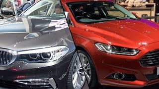 2017 BMW 5 Series vs 2017 Ford Mondeo [upl. by Notnirb672]