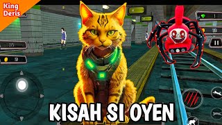 AWAS KUCING OYEN MAU BERAKSI  STRAY CAT SIMULATOR [upl. by Adnak343]